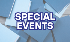Card with text: Special Events