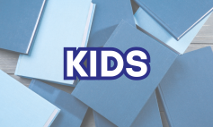 Card with text: Kids