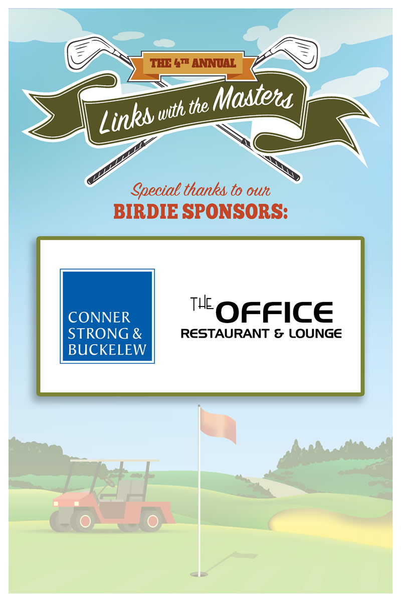 Birdie Sponsors the Office Restaurant & Lounge and Connor, Strong, & Buckelew